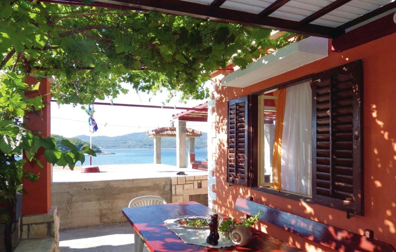 Charming House With Sea View In Potirna, Garden *